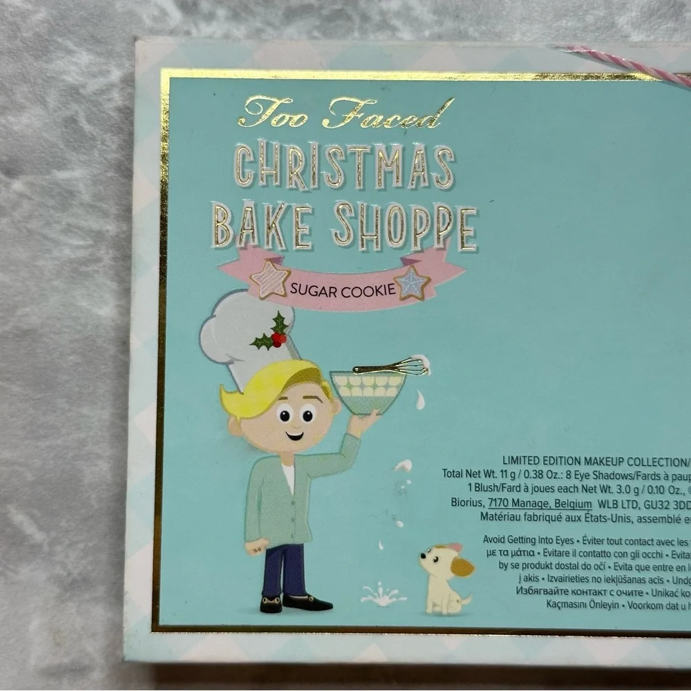 Too‎ Faced Christmas Bake Shoppe Sugar Cookie Palette